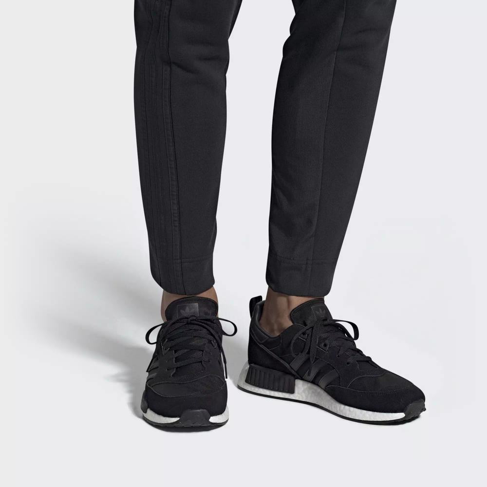Adidas Boston SuperxR1 Tenis Negros Para Hombre (MX-36674)